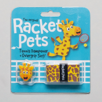 Racket Pets Vibration Dampener and Overgrip Vibration Dampeners Giraffe