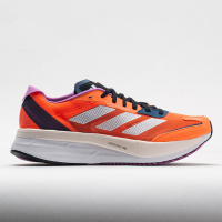 adidas adizero Boston 11 Men's Running Shoes Solar Orange/White/Wonder Steel