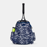 Ame & Lulu Game On Tennis Backpack Tennis Bags Navy Tiger
