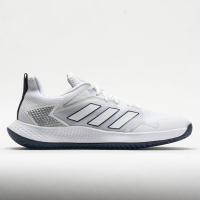 adidas Defiant Speed Men's Tennis Shoes White/White/Navy Blue
