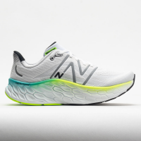 New Balance Fresh Foam X More v4 Men's Running Shoes White/Electric Teal