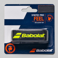 Babolat Syntec Pro Replacement Grip Tennis Replacement Grips Black/Fluo Yellow