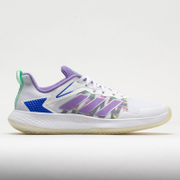 adidas Defiant Speed Women's Tennis Shoes White/Violet Fusion/Lucid Blue