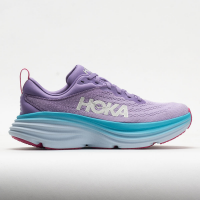 HOKA Bondi 8 Women's Running Shoes Chalk Violet/Pastel Lilac