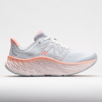 New Balance Fresh Foam X More v4 Women's Running Shoes Quartz Grey/Pink/Grapefruit