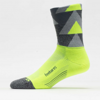 Feetures Elite Light Mini Crew Socks Socks Peak Lightning