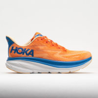 HOKA Clifton 9 Men's Running Shoes Vibrant Orange/Impala