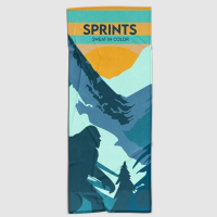 Sprints Microfiber Towels Sport Towels Sasquatch