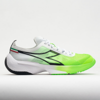 Diadora Equipe Corsa 3 Men's Running Shoes White/Black/Green Fluo