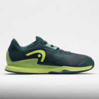 HEAD Sprint Pro 3.5 Clay Men's Tennis Shoes Forest Green/Light Green