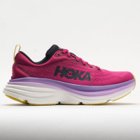 HOKA Bondi 8 Women's Running Shoes Cherries Jubilee/Pink Yarrow