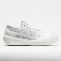 New Balance 696v5 Women's Tennis Shoes White/Navy