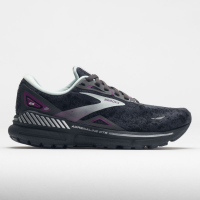 Brooks Adrenaline GTS 23 Women's Running Shoes Black/Light Blue/Purple