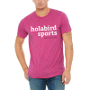 Holabird Sports Baltimore Tees Running Apparel Berry with White/Dark Berry