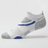 Balega UltraGlide No Show Socks Socks White/Midgrey