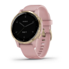 Garmin vivoactive 4s GPS Watch GPS Watches Dust Rose with Light Gold Hardware