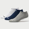 Babolat Invisible Socks 3 Pack Men's Socks White/Estate Blue/Grey