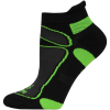 Balega Ultra Light No Show Socks Socks Black/Lime (old pattern)
