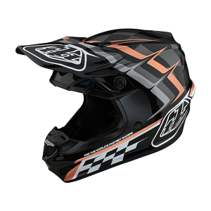 Troy Lee Designs - SE4 Polyacrylite Warped Helmet