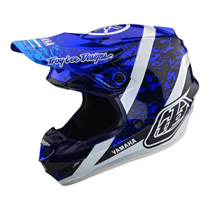 Troy Lee Designs - SE4 Polyacrylite Yamaha OW-22 MIPS Helmet (Youth)