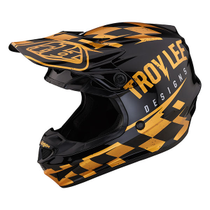 Troy Lee Designs - SE4 Polyacrylite Race Shop MIPS Helmet (Youth)