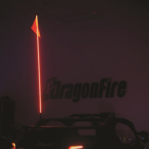 Dragonfire - 6ft. Bluetooth LED Whip w/ Quick Release Mount