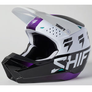 Shift MX - White Label UV Helmet (Youth)