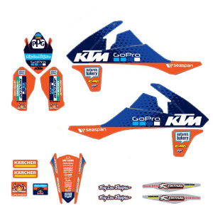 Throttle Syndicate - 2018 TLD KTM Team Graphic Kit