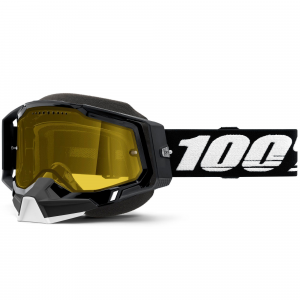 100% - Racecraft 2.0 Snowmobile Goggle (Yellow Lens)