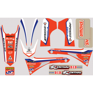 Throttle Jockey - 2019 Team Honda Trim Kit