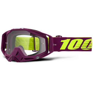 100% - Racecraft Goggle With Clear Lens and Noseguard