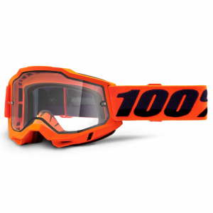 100% - Accuri 2.0 Endro Moto Goggle (Clear Dual Lens)