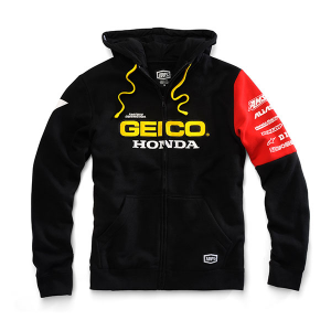 100% - Geico/Honda Factory Hooded Sweatshirt