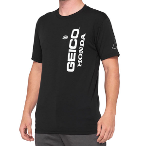 100% - Heretic Tech Geico Honda Tee Shirt
