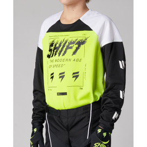 Shift MX - White Label Flame Jersey (Youth)