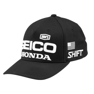 100% - Speedway Geico Honda Flexfit Hat