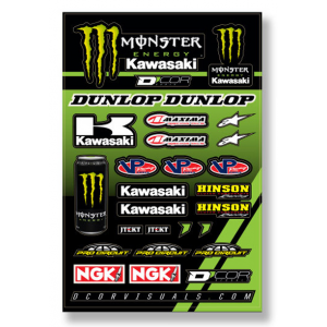 DCor Visuals - Kawasaki Decal Sheet