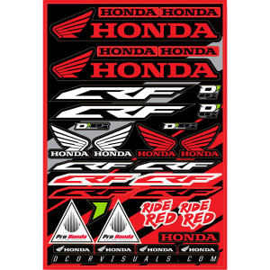 DCor Visuals - Honda Decal Sheet