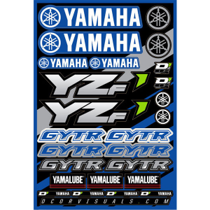 DCor Visuals - Yamaha Decal Sheet