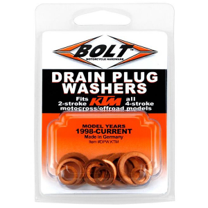 Bolt - Copper Drain Plug Washers (KTM)