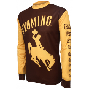 University of Wyoming Cowboys Long Sleeve Mountain Bike Cycling Jersey