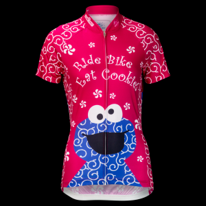 Brainstorm Gear Cookie Monster "Pink" Women's Cycling Jersey
