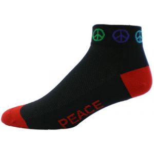 Gizmo Gear Peace Bicycle Cycling Socks