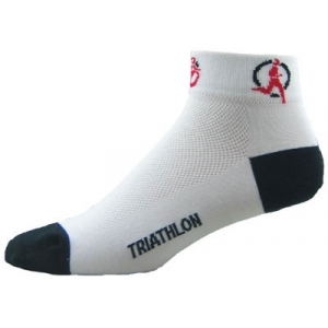 Gizmo Gear Triathlon Socks - White