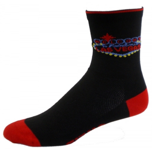 Gizmo Gear Las Vegas 5" Cuff Socks - Black