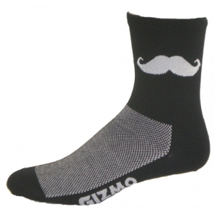 Gizmo Gear Mustache 5" Socks - Black