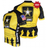83 Sportswear US Army Cycling Jersey - Yellow