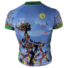 Lady On Flowers Womens Cycling Jersey