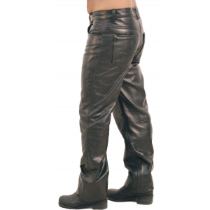 Grade-A Soft Cowhide Leather Pants for Men #MP500