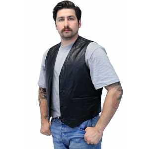 Premium Lambskin Leather Business Vest #VM418K